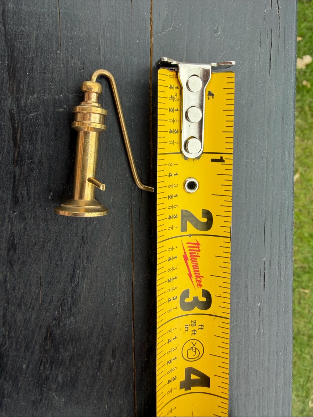 Brass Water Pump Figurine - Solid